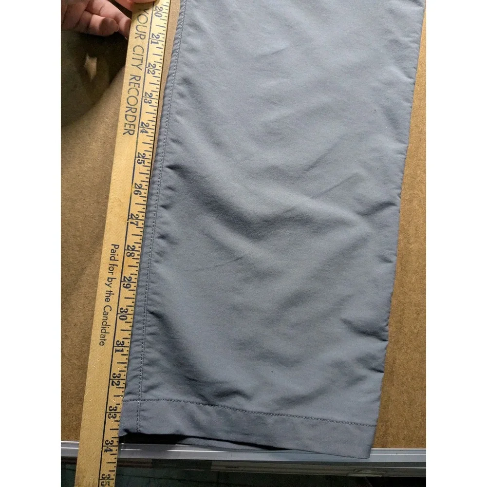 Under Armour Mens Grey Loose Fit Golf Pants 36x34 Performance Trousers